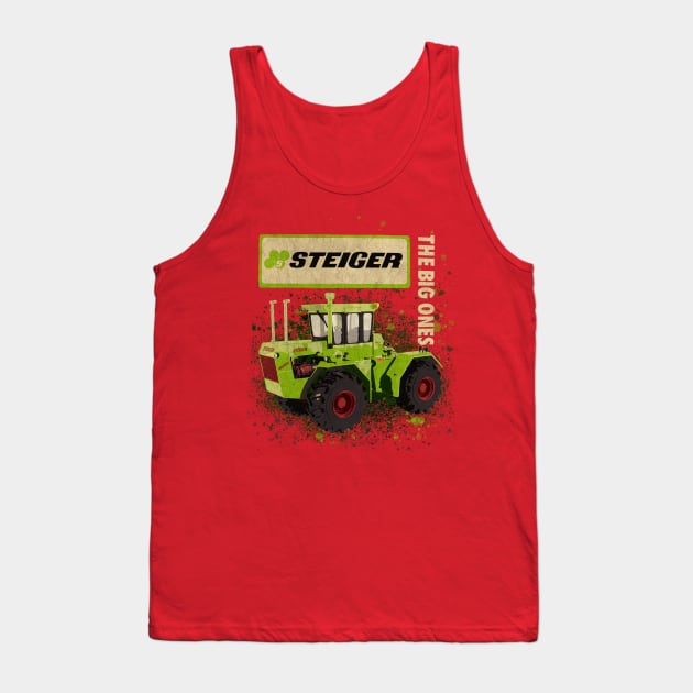 Steiger Tractors Tank Top by Midcenturydave